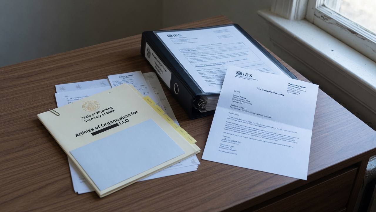 Private planning documents for Wyoming LLC and digital asset ownership